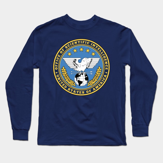 The Office of Scientific Intelligence Long Sleeve T-Shirt by MindsparkCreative